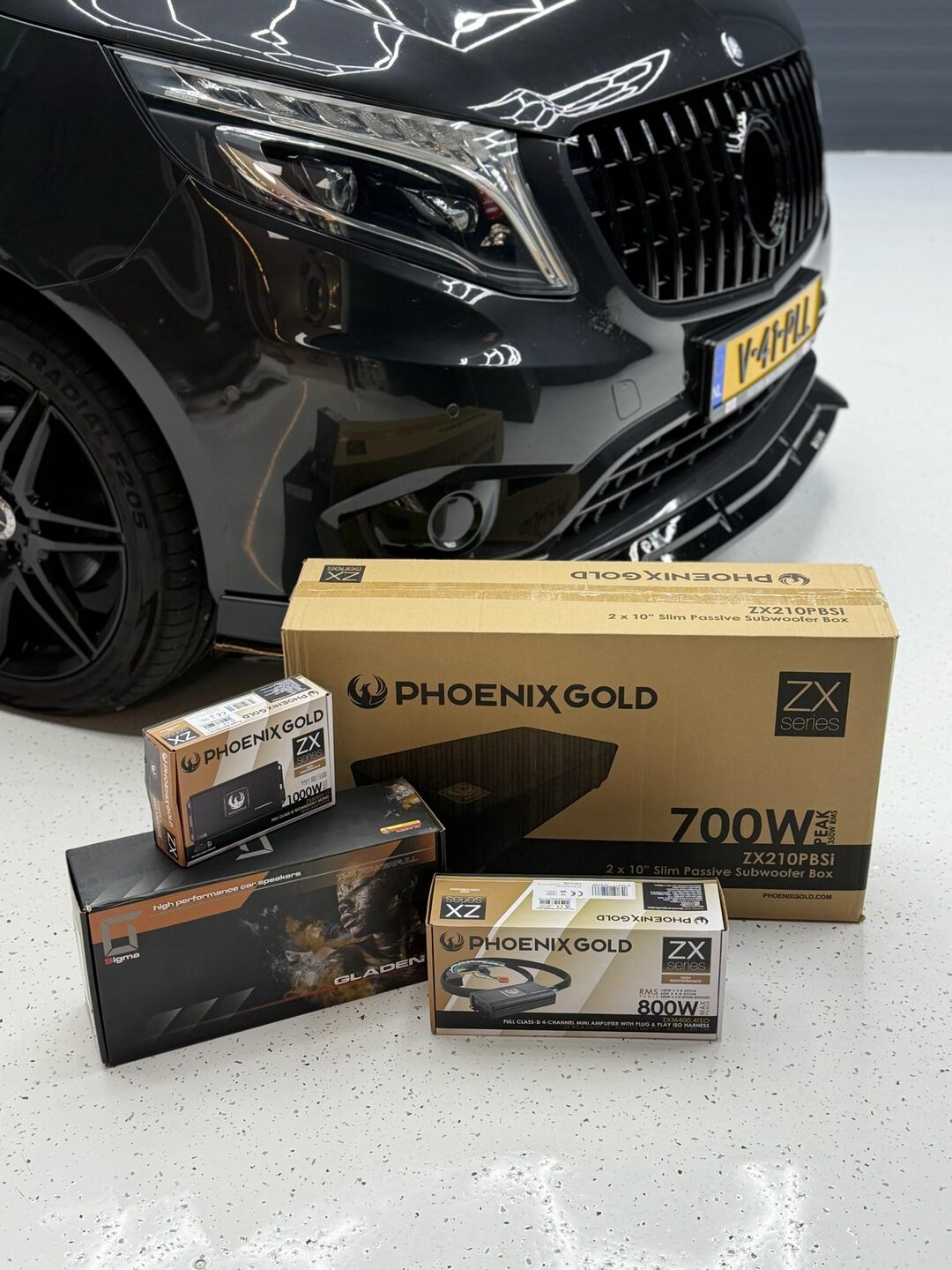 Phoenix Gold audiocomponenten voor een audio-upgrade
